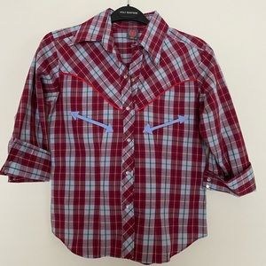 Cute Cowgirl Button Down